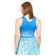 Badu Colortwist 2 In 1 Aqua Blue Bidi Dress