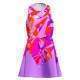 Vestido Bidi Badu Spike Lilac Rosa Junior