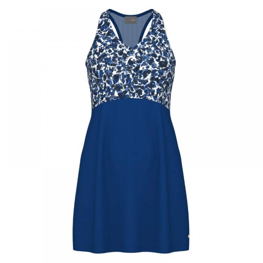 Vestido Head Spirit Azul Royal Imprime