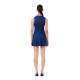 Lacoste Sport Pique Navy Blue Burgundy Dress