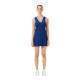 Lacoste Sport Pique Navy Blue Burgundy Dress