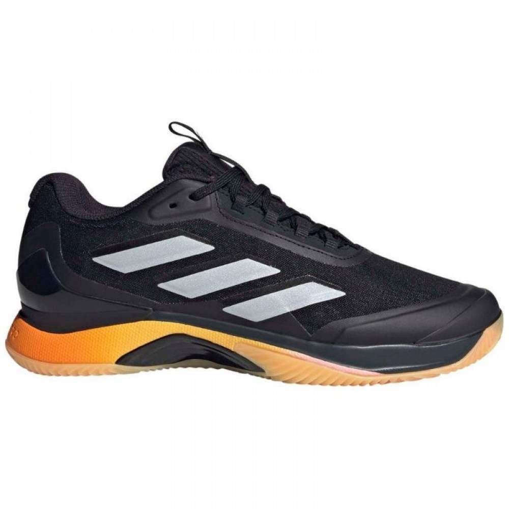 Adidas Avacourt 2.0 Clay Black Silver Orange Women''s Shoes