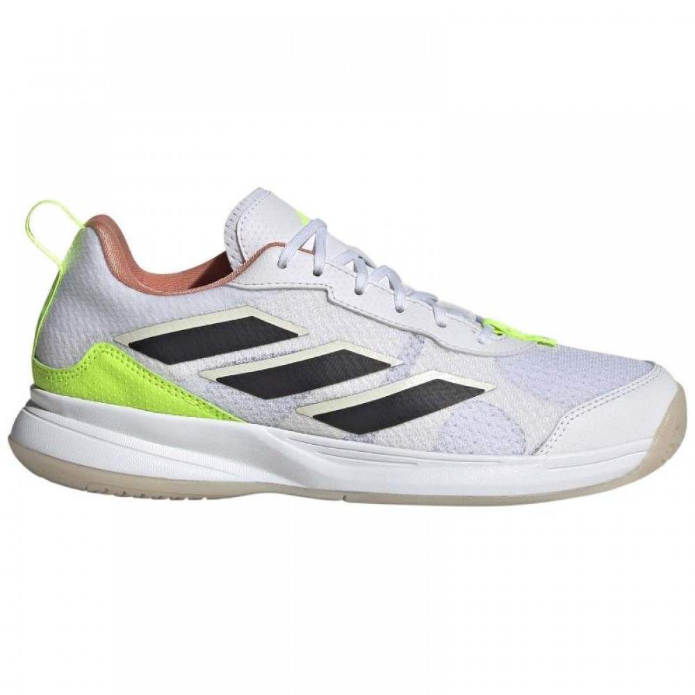 Zapatillas Adidas AvaFlash Blanco Limon Neon Mujer - Barata Oferta Outlet