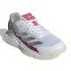 Adidas Courtquick Padel White Silver Pink Women''s Sneakers