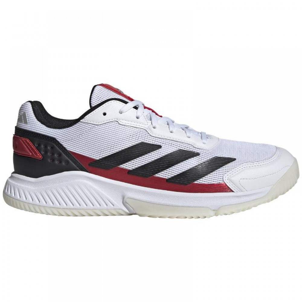 Adidas Crazyquick Padel White Black Red Sneakers