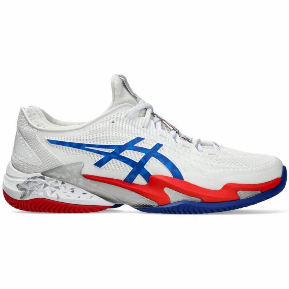 Asics Court FF 3 Clay Novak White Blue Sneakers Asics