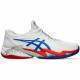 Asics Court FF 3 Clay Novak White Blue Sneakers Asics