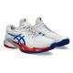 Asics Court FF 3 Clay Novak White Blue Sneakers Asics