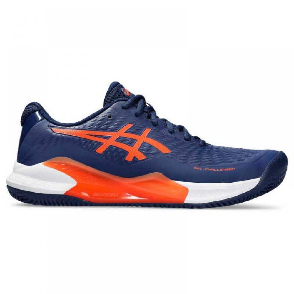 Chaussures Asics Gel Challenger 14 Clay Navy Orange