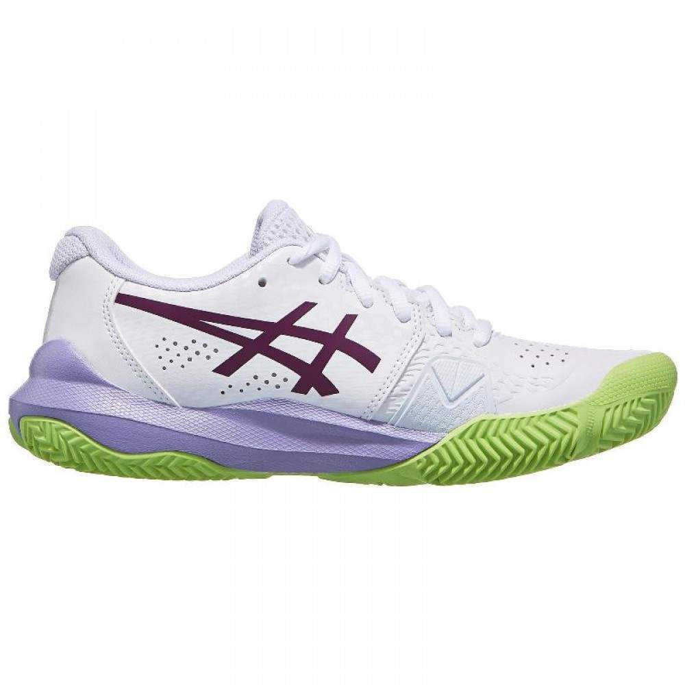 Asics Gel Challenger 14 Padel Shoes White Intense Mauve Women