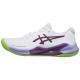 Asics Gel Challenger 14 Padel Shoes White Intense Mauve Women