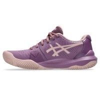 Zapatillas Asics Gel Challenger 14 Padel Dark Ube Oro Rosa Mujer