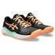 Asics Gel Challenger 14 Padel Black Orange Women''s Shoes