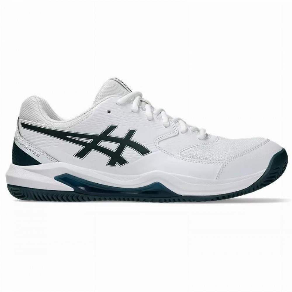 Asics Gel Dedicate 8 Sneakers Sassoni Bianco Verde Argilla