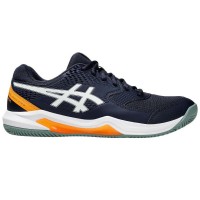 Asics Gel Dedicate 8 Padel Midnight Blue White Sneakers