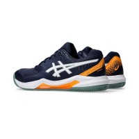 Asics Gel Dedicate 8 Padel Midnight Blue White Sneakers