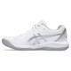 Zapatillas Asics Gel Dedicate 8 Padel Blanco Gris Mujer - Barata Oferta Outlet