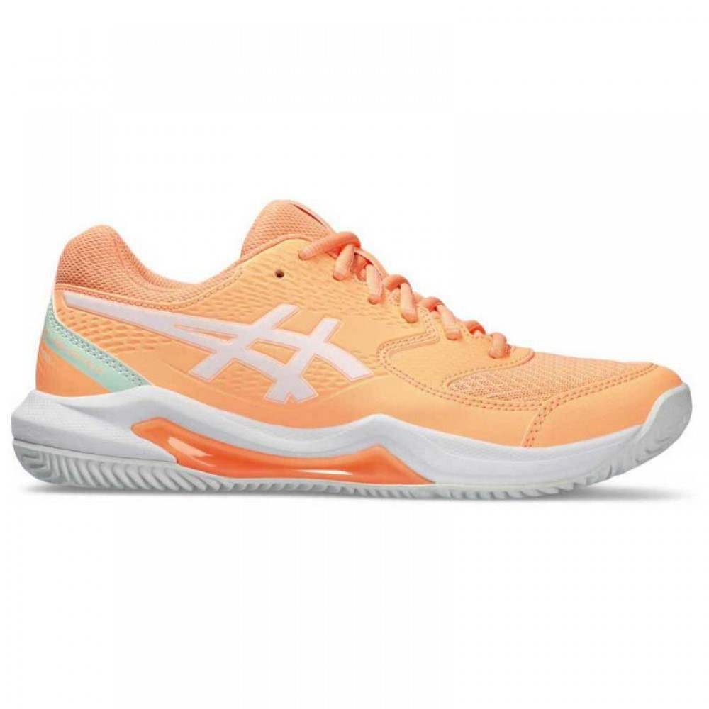 Asics Gel Dedicate 8 Padel Orange White Women''s Shoes