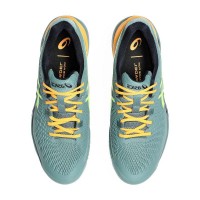 Asics Gel Resolution 9 Padel Celadon Sapatilhas Amarelo