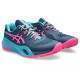 Asics Gel Resolution X Padel Blue Mako Pink Sneakers