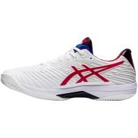 Zapatillas Asics Solution Speed FF 2 Clay L.E. Blanco Rojo Classic - Barata Oferta Outlet