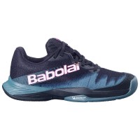 Zapatillas Babolat Jet Premura 2 Negro Azul Atlantico Junior