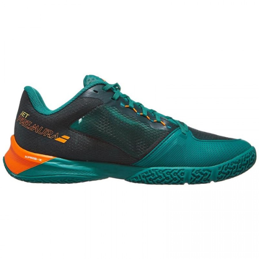 Zapatillas Babolat Jet Premura 2 Verde Lago Albaricoque