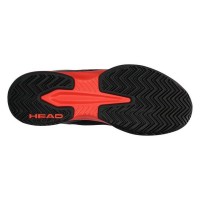 Head Sprint Court Padel Black Red Sneakers