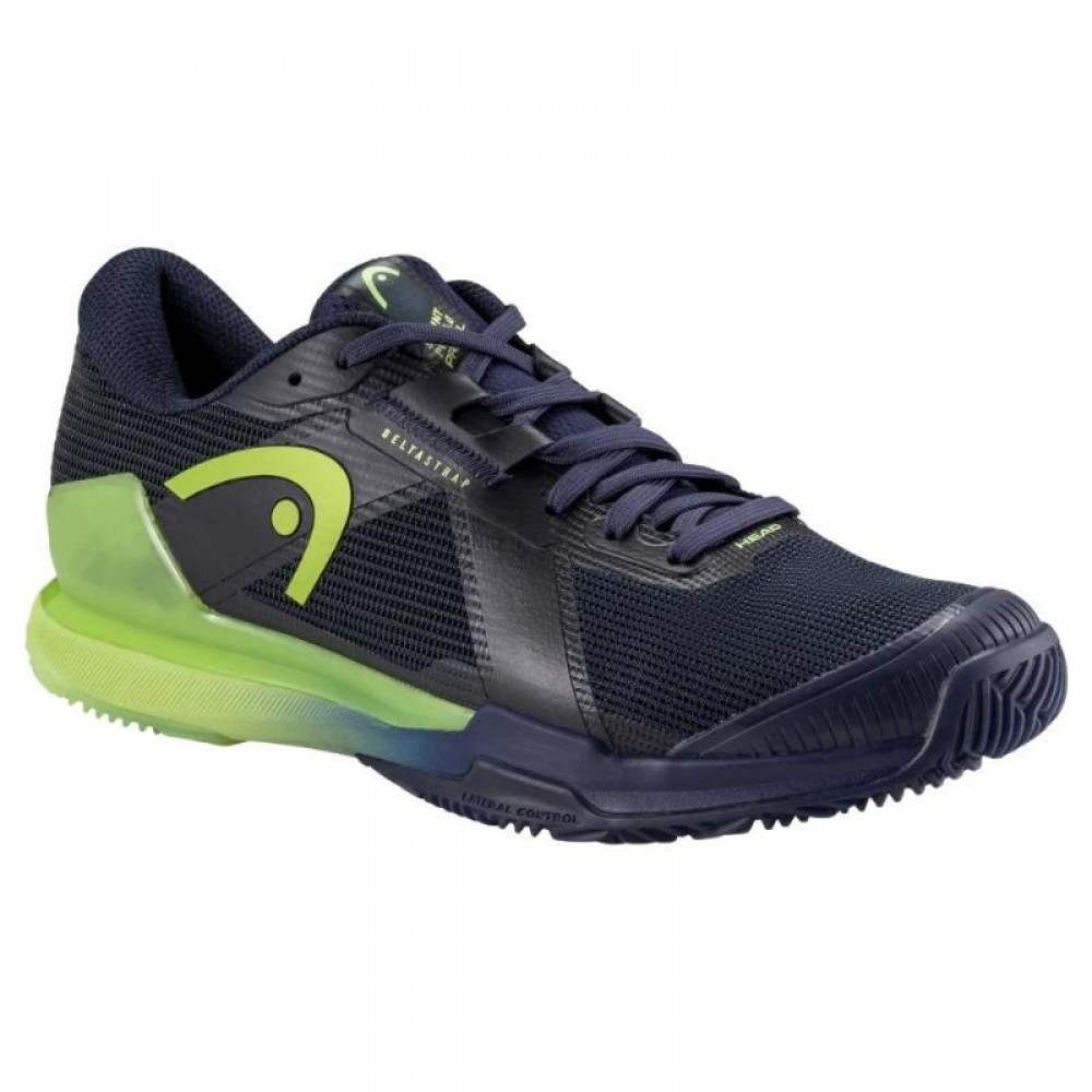 Zapatillas Head Sprint Pro 4.0 Padel Azul Marino Lima