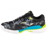 Joma Slam 2401 Shoes Black Blue Yellow