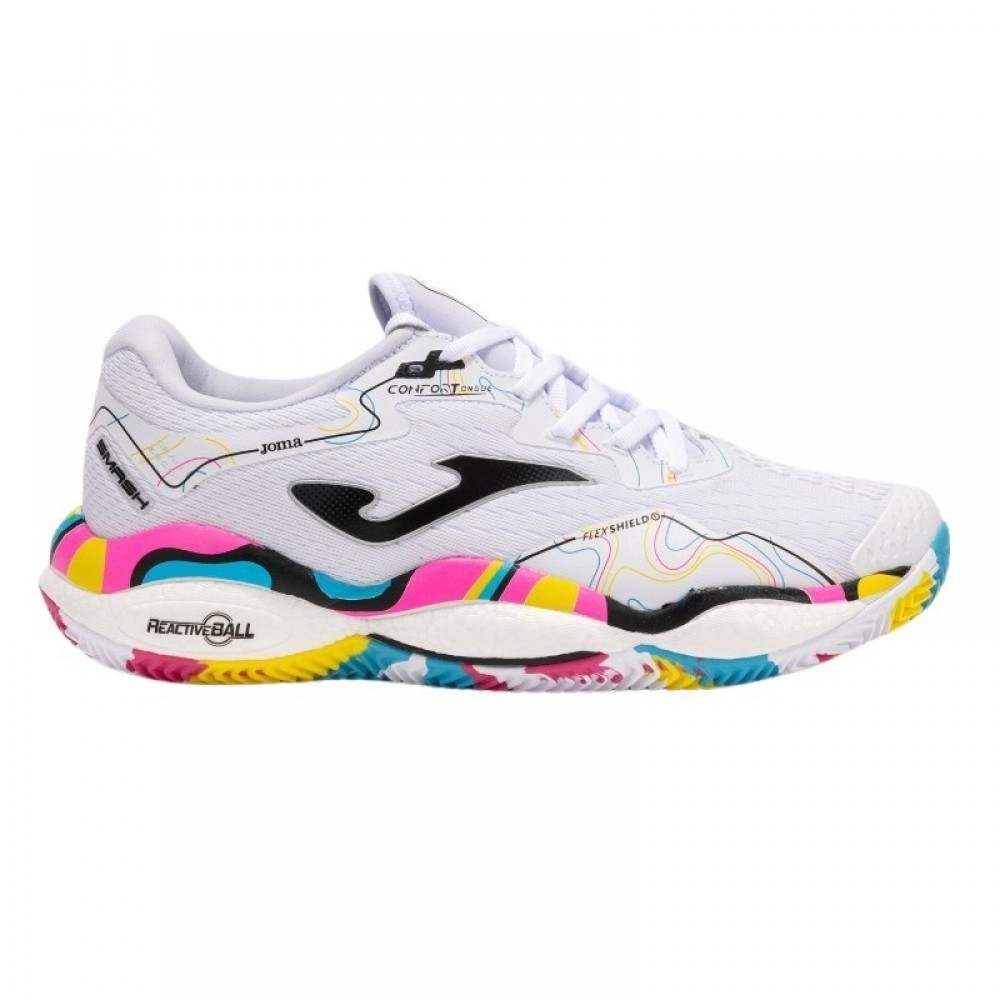 Zapatillas Joma Smash 2592 Blanco Multicolor