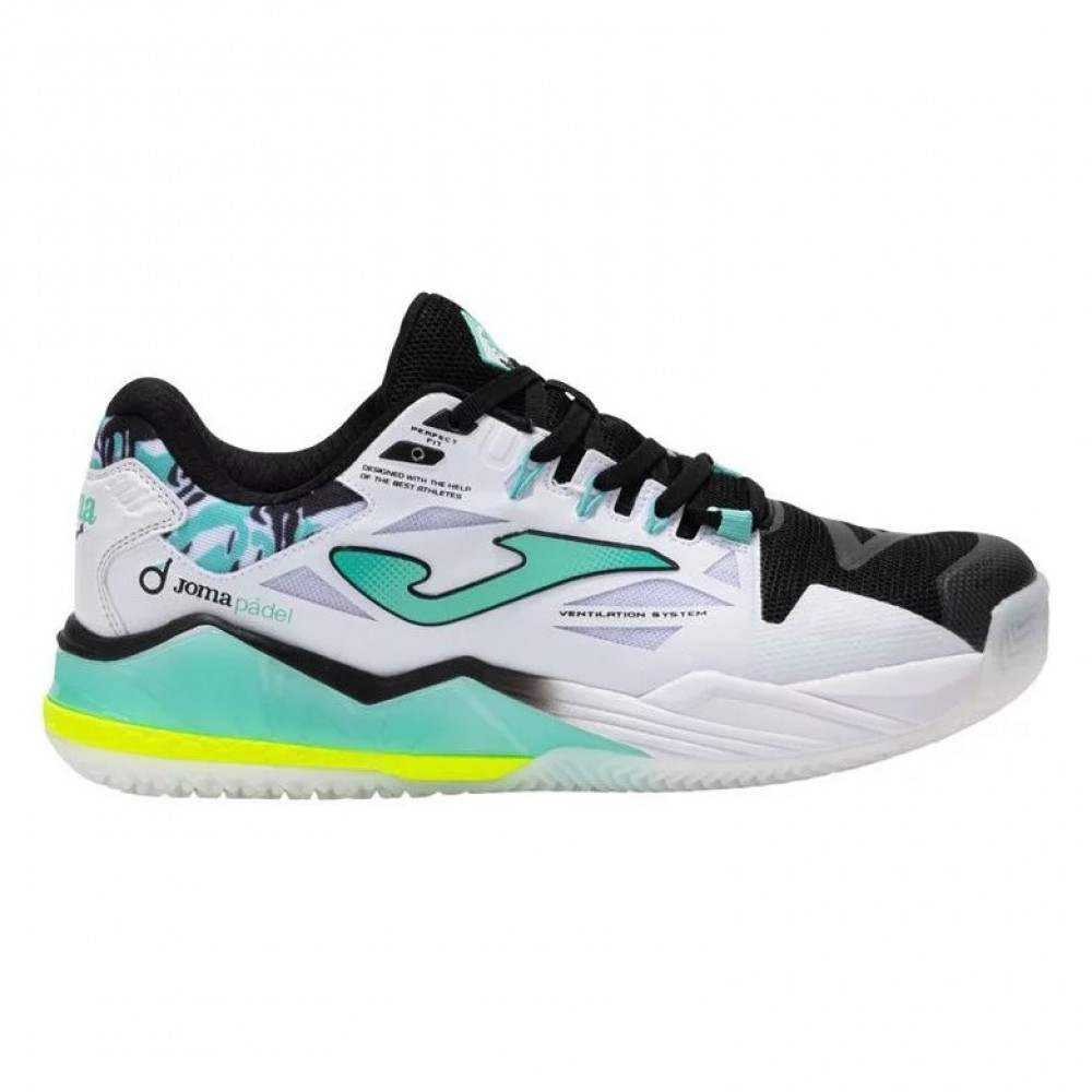 Joma Spin 2542 White Turquoise Sneakers