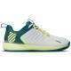 Zapatillas Kswiss Ultrashot 3 Blanco Azul Amarillo Fluor - Barata Oferta Outlet