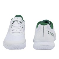 Zapatillas Lacoste Tech Point 124 Blanco Verde Oscuro