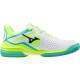 Mizuno Wave Exceed Tour 6 Clay White Black Lime Women''s Sneakers