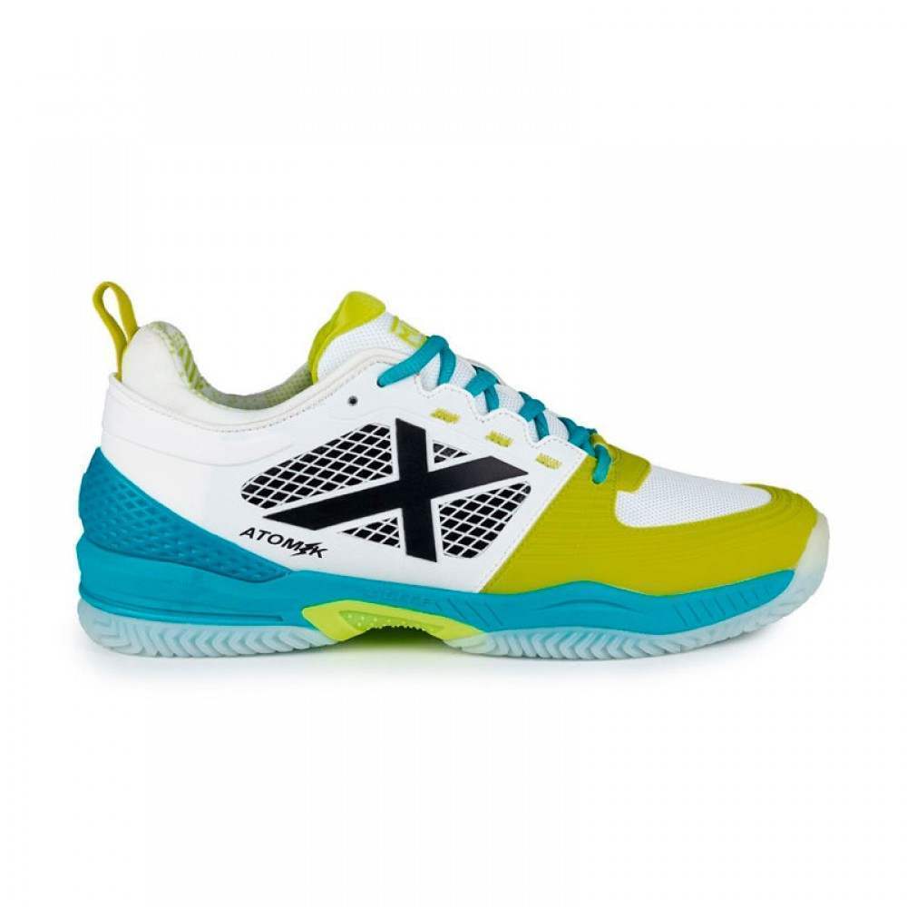 Munich Atomik 34 White Green Blue Shoes