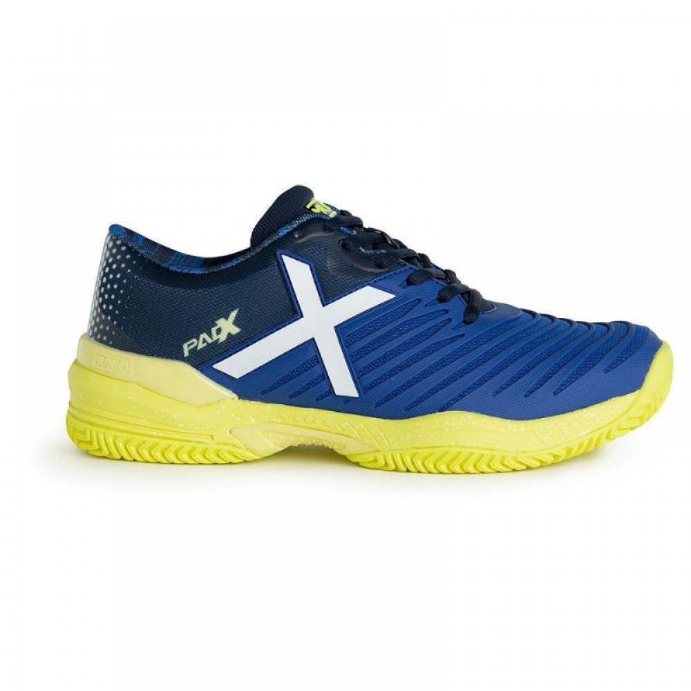 Zapatillas Munich Padx 41 Azul Amarillo - Barata Oferta Outlet