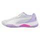 Zapatillas Puma Nova Court Plata Blanco Violeta Mujer