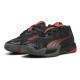 Puma Nova Elite Gris Fonce Noir Rouge Baskets