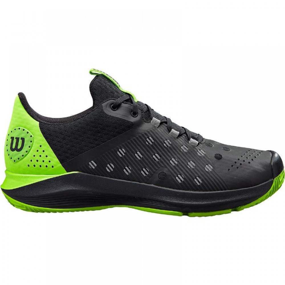 Zapatillas Wilson Hurakn Negro Verde - Barata Oferta Outlet