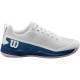 Wilson Rush Pro 4.5 Clay White Blue Women''s Sneakers