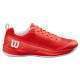 Wilson Rush Pro 4.5 Clay Red White Sneakers